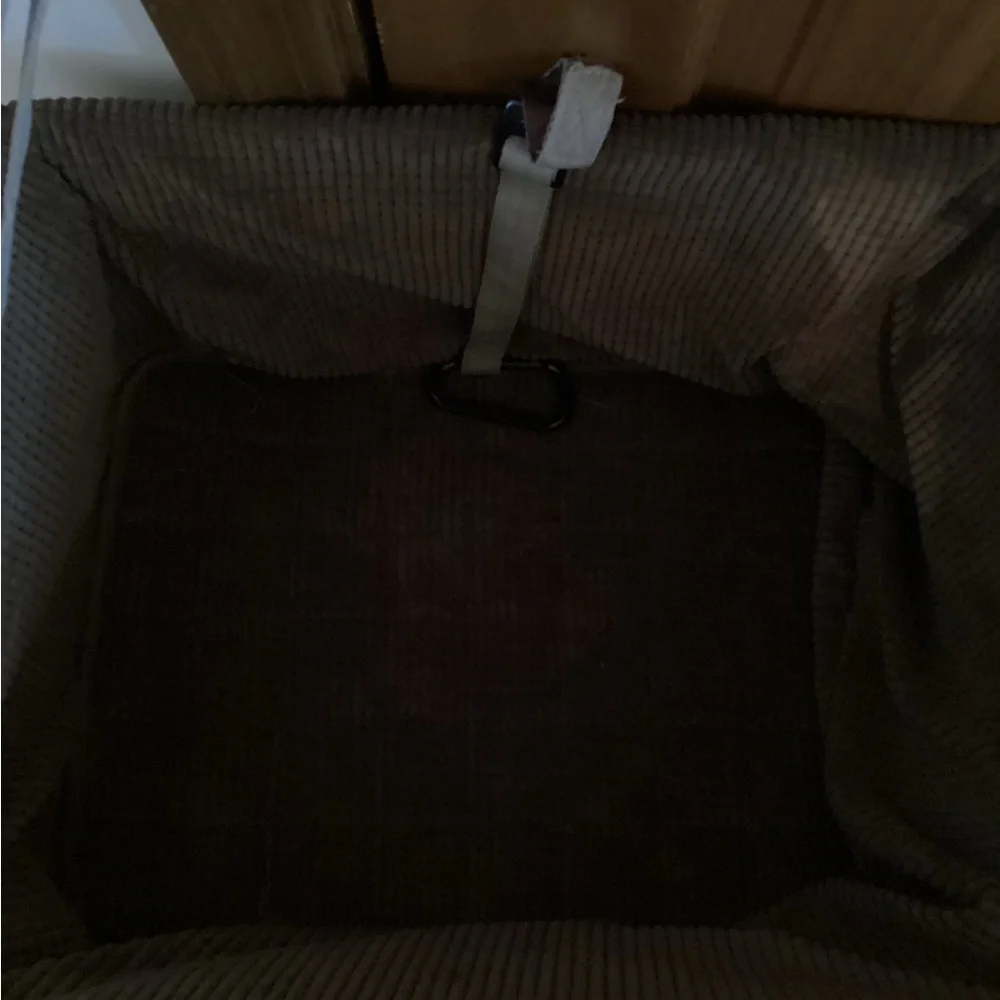 Kurgo Tan and Brown Dog Car Seat